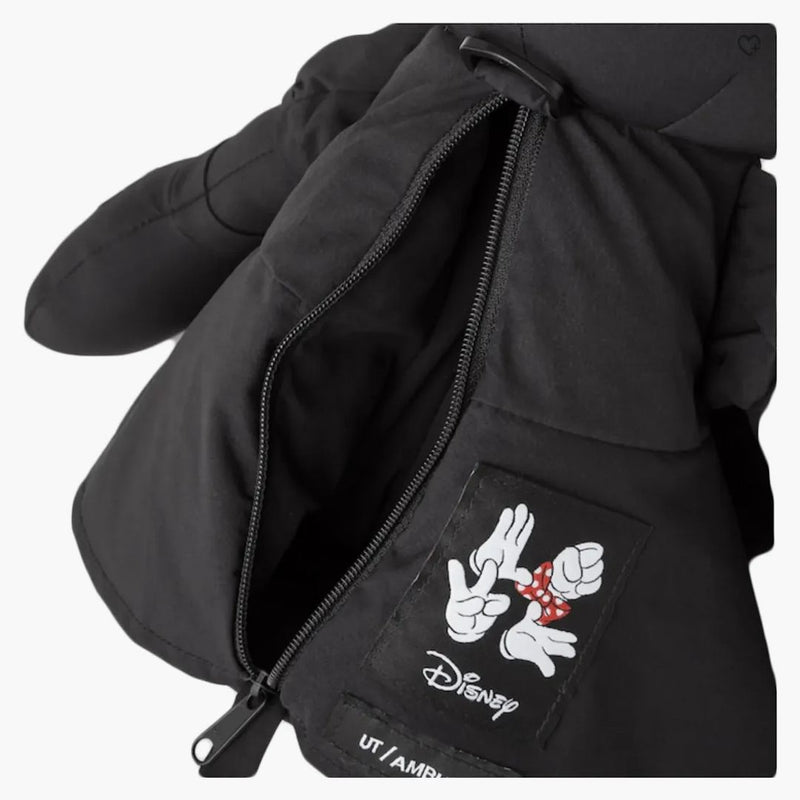 Disney x Ambush x Uniqlo Bagna peluche a 2 vie nera