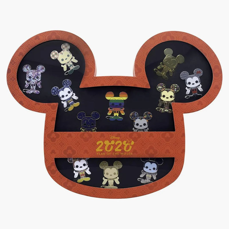 Disney X Funko Topolino Anno del mouse Enamel 12 (Amazon Exclusive) PIN SET