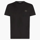 Dolce & Gabbana Cotton Branded Plate T-shirt Black