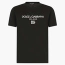 Dolce & Gabbana Cotton Dg Embroidery And Patch T-shirt Black