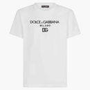 Dolce & Gabbana Cotton DG Embroidery and Patch T-Shirt White