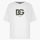 Dolce & Gabbana Cotton DG LOGO LOGO Camiseta de estampado White White