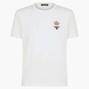 Dolce & Gabbana Cotton French Wire Embellishment T-shirt White