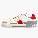Dolce & Gabbana Custom 2.Zero Low Beige bianco grigio rosso