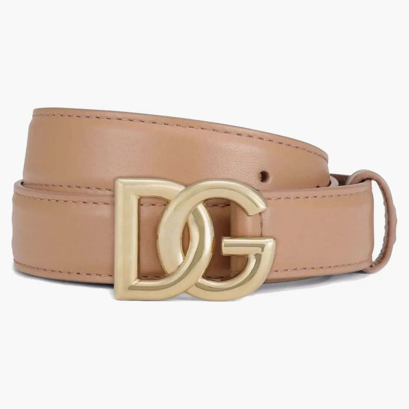 Dolce & Gabbana DG Logo Logo SONKLE BEZEL BEIGE