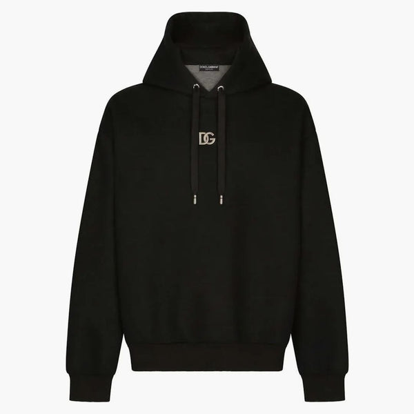 Dolce & Gabbana DG Logo Patch Selda Nero