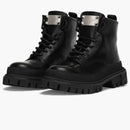 Dolce & Gabbana Lace Up Ankle Boots Black