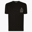 Dolce & Gabbana Logo-patch Cotton T-shirt Black