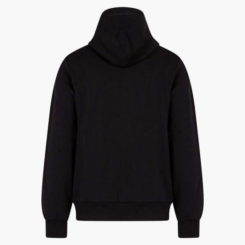 Dolce & Gabbana Man Cotton Stretch Freetal Logo Patch Mikina černá