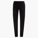 Dolce & gabbana man stretch bomull tillbaka präglade logotypbyxor svart