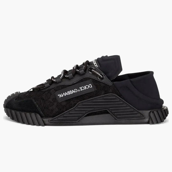 Dolce & Gabbana NS1 Low Top Black Lace (Women's)