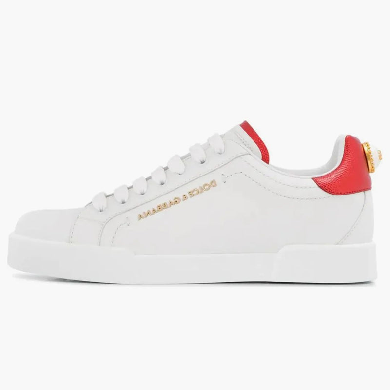 Dolce & Gabbana Portofino White Metallic Red Pearl (Women's)