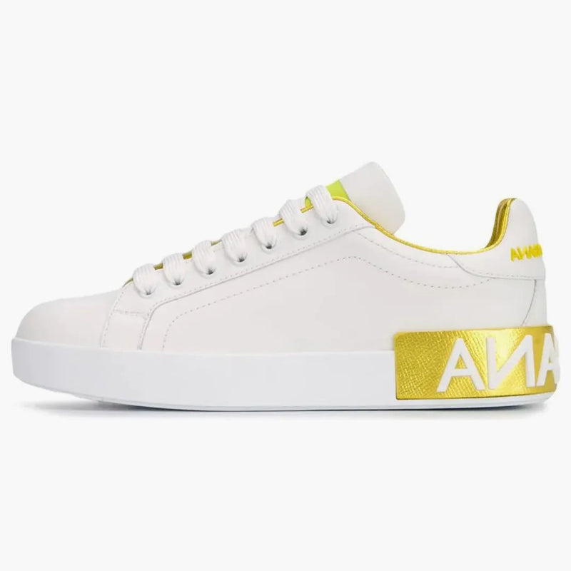 Dolce & Gabbana Portofino White Metallic Amarillo (mujer)