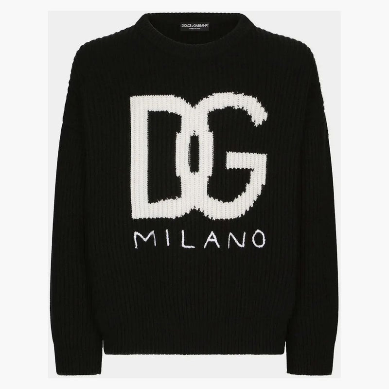 Dolce & Gabbana Pull Girocollo Jumper Black