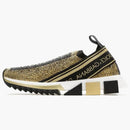 Dolce & Gabbana Sorrento Slip on Gold Crystal (Women's)