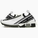 Dolce & Gabbana Sorrento Slip on White Black (Women's)