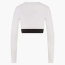 Dolce & Gabbana Woman Stretch Cotton Top White