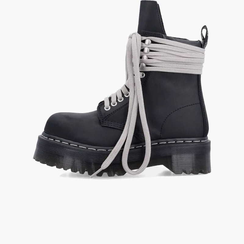 Dr. Martens 1460 Drkshdw Quad Sole Steel Toe Boot Rick Owens Black