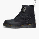 Dr. Martens 1460 Hardware Antique Leather Lace Up Boots Black (Women's)