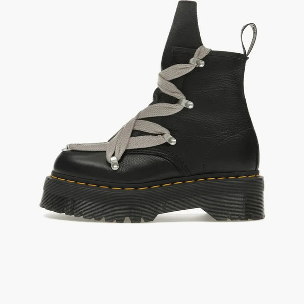 Dr Martens 1460 Quad Leather Sole Pentatram Jumbo Lace Boot Rick Owens Black (Women's)