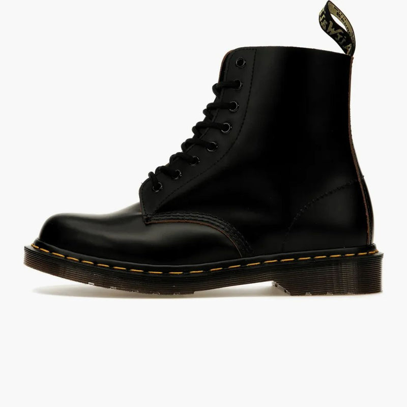 Dr. Martens 1460 Vintage Made In England Lace Up Boot Black Quilon