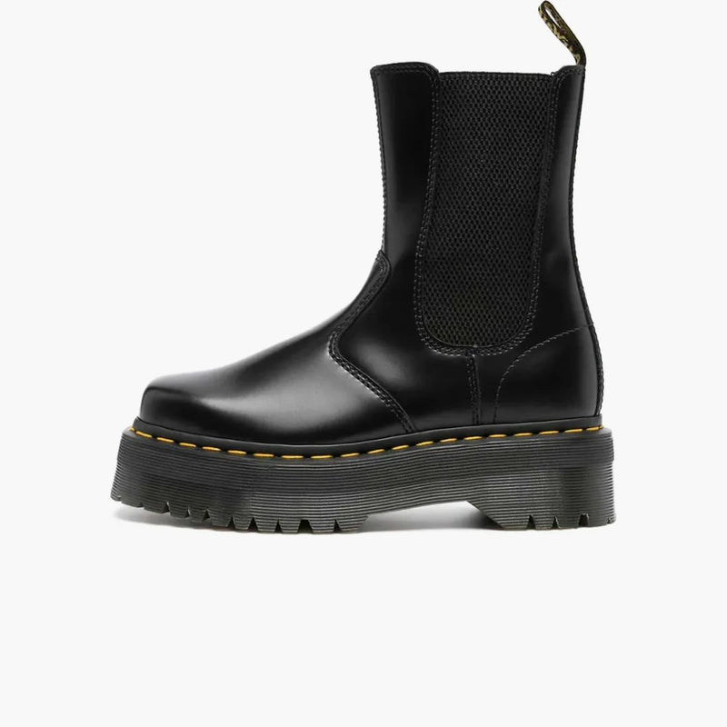 Dr. Martens 2976 High Quad Squared Chelsea Boot Black (Women's)