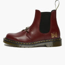 Dr. Martens 2976 Snaffle Chelsea Boots Needles Cherry Red