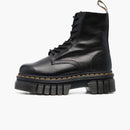 Dr. Martens Audrick Leather Platform Boot Black Nappa Lux (Women's)