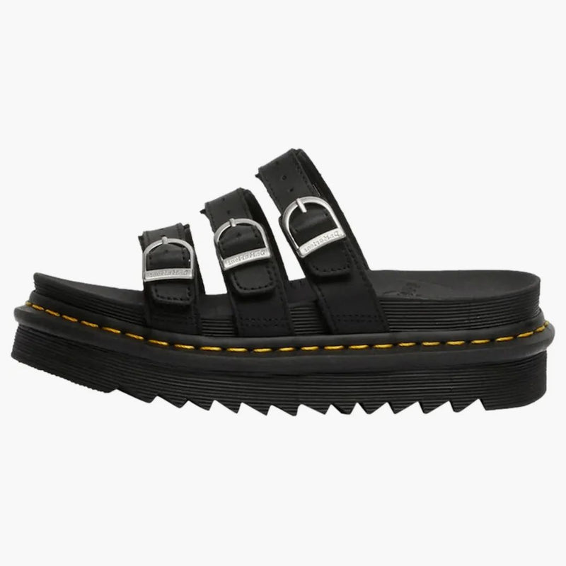 Dr. Martens Blaire Leather Slide Black Hydro (Dámské)