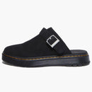Dr. Martens Brookline Suede Mule Black Bronx Suede