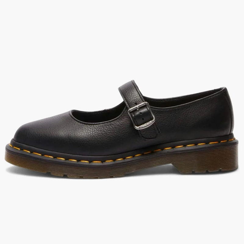 Dr. Martens Elphie Virginia Leather Mary Jane Shoes Black (women's)