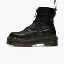 Dr. Martens Jarrick II LACED Leather Platform Boot Black Smooth Paris