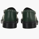 Dr. Martens Studded Penton Loafer Supreme Green