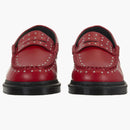 Dr. Martens Studded Penton Loafer Supreme Red