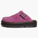 Dr. Martens Zebzag Suede Slingback Platform mule Muted Purple