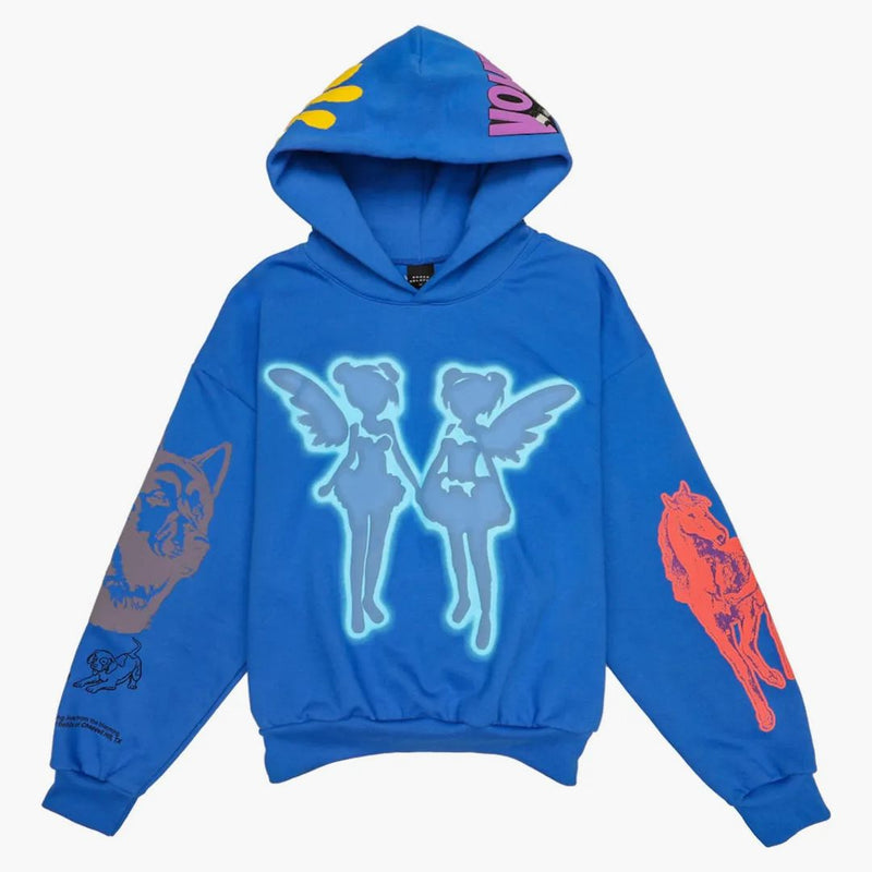 Drake Fatd For All The Dogs Hoodie Blue