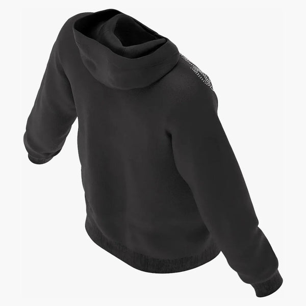 Drake Scary Hours Diamante Hoodie Black