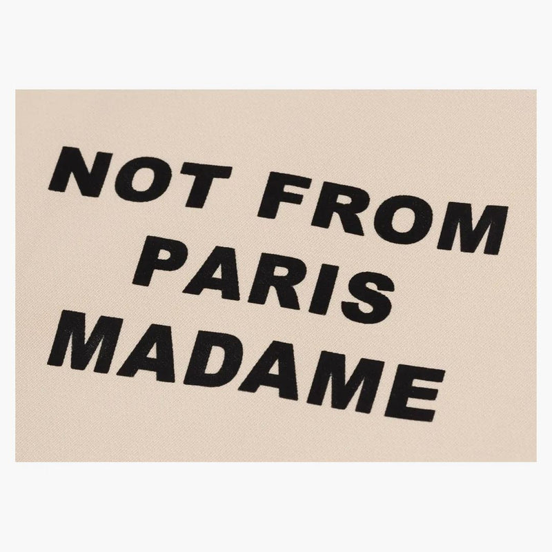 Drole De Monsieur La Veste Slogan Beige