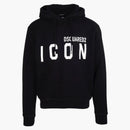DSquared2 Icon Cool Hoodie Black/White