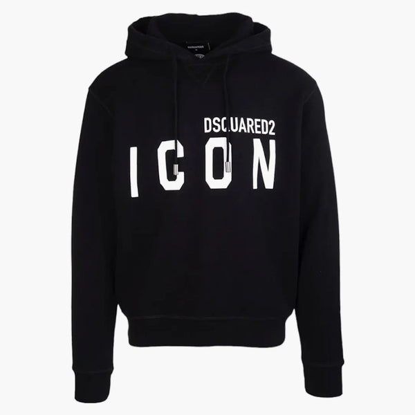Dsquared2 ikon cool hoodie svart/vit