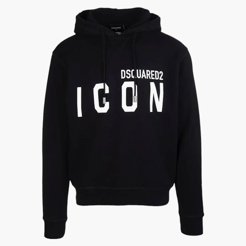 Dsquared2 ikon cool hoodie svart/vit