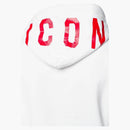 DSquared2 Icon Hoodie White/Red