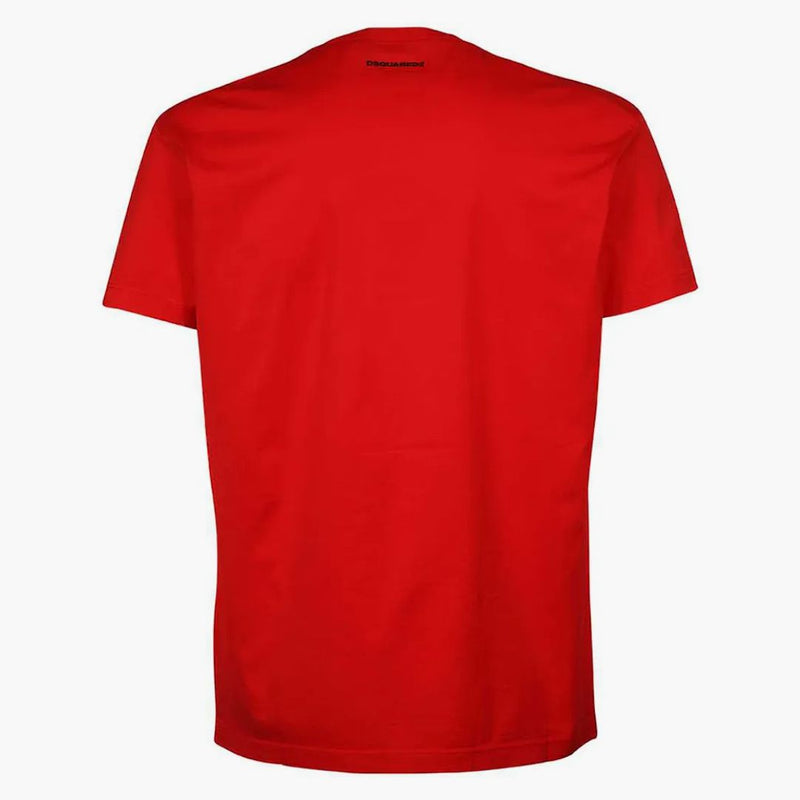 Dsquared2 ikon t-shirt röd/svart