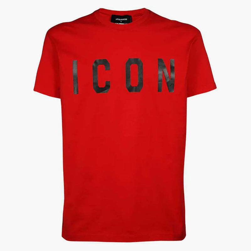 Dsquared2 ikon t-shirt röd/svart