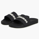 Dsquared2 logotipo toboganes blancos negros negros negros