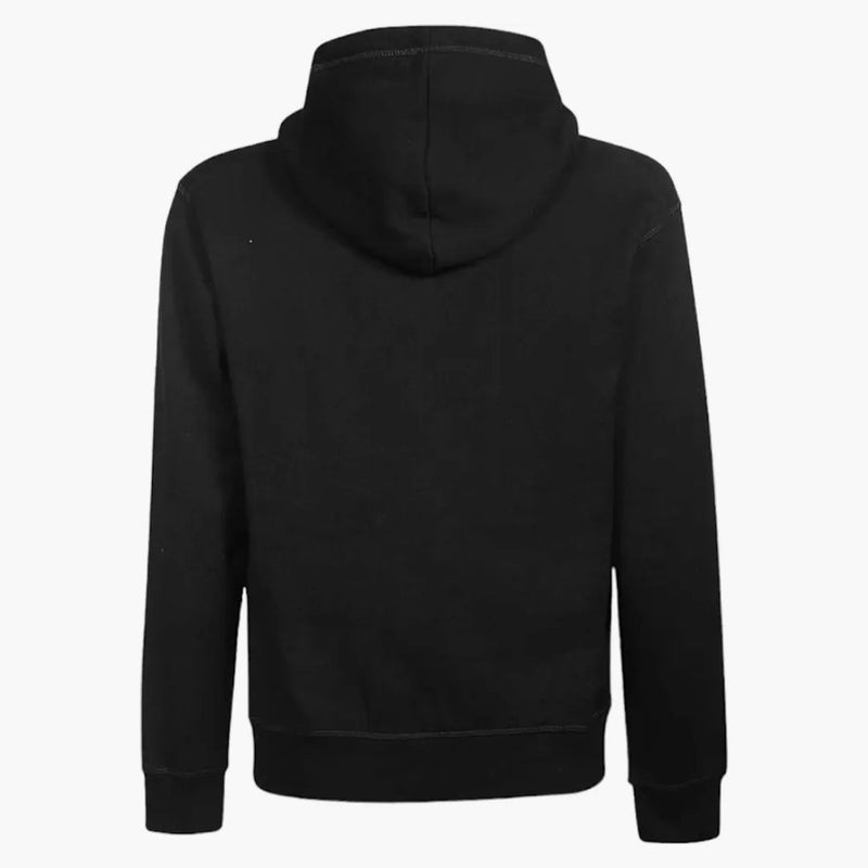 Dsquared2 mini be ikon hoodie svart/vit