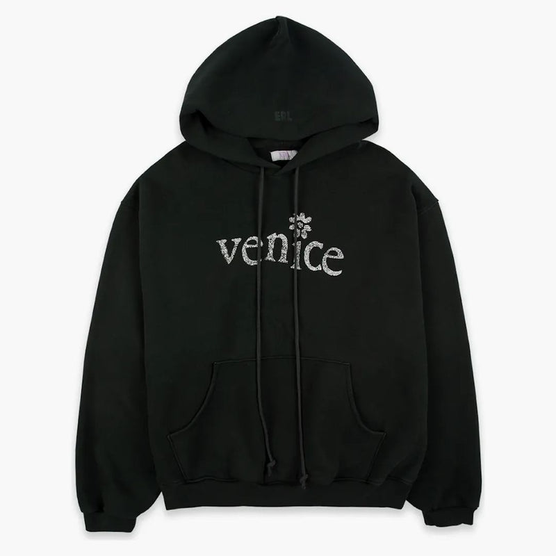 Erl Venice Hoodie Black