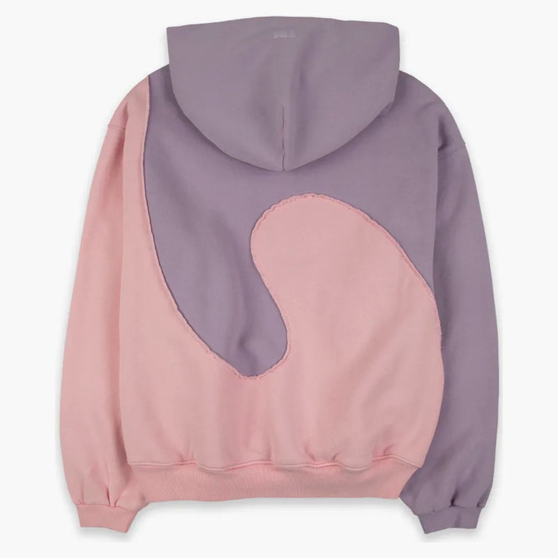Erl Wave Hoodie Purple Pink