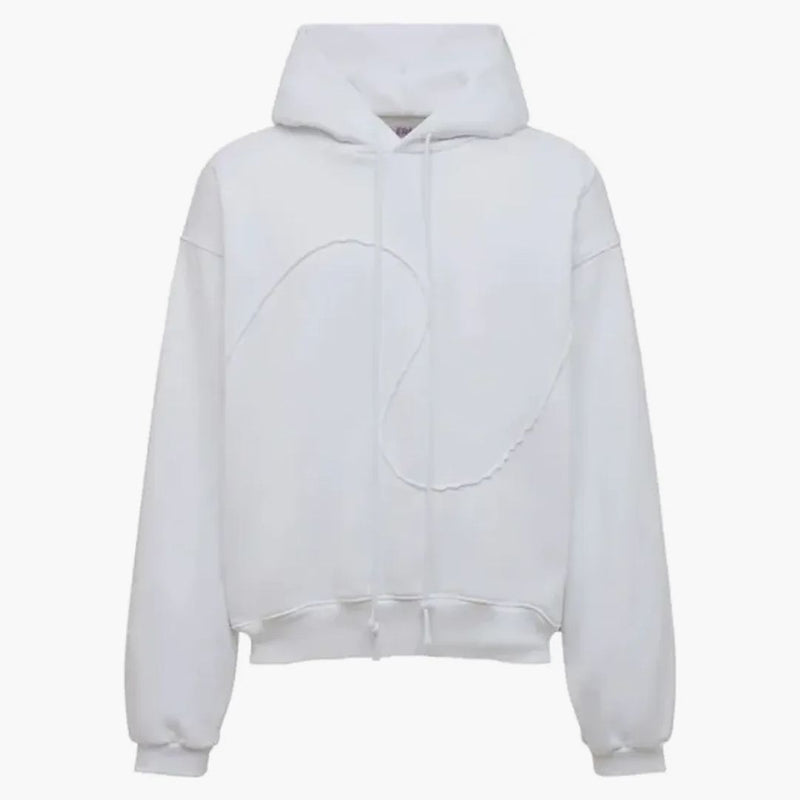 Erl Wave Hoodie White