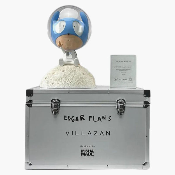 Edgar Plans My Little Martain Sculpture